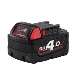 Milwaukee M18B4 4.0Ah红色锂离子电池