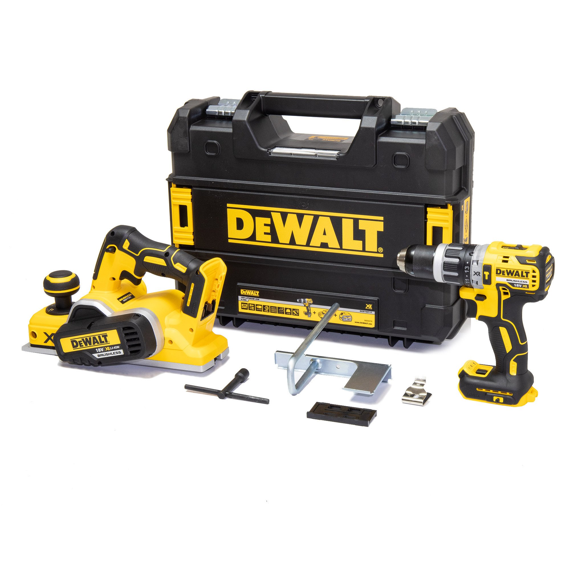 DeWalt DCD796NT-K1双包体仅带外壳-组合钻机和刨床