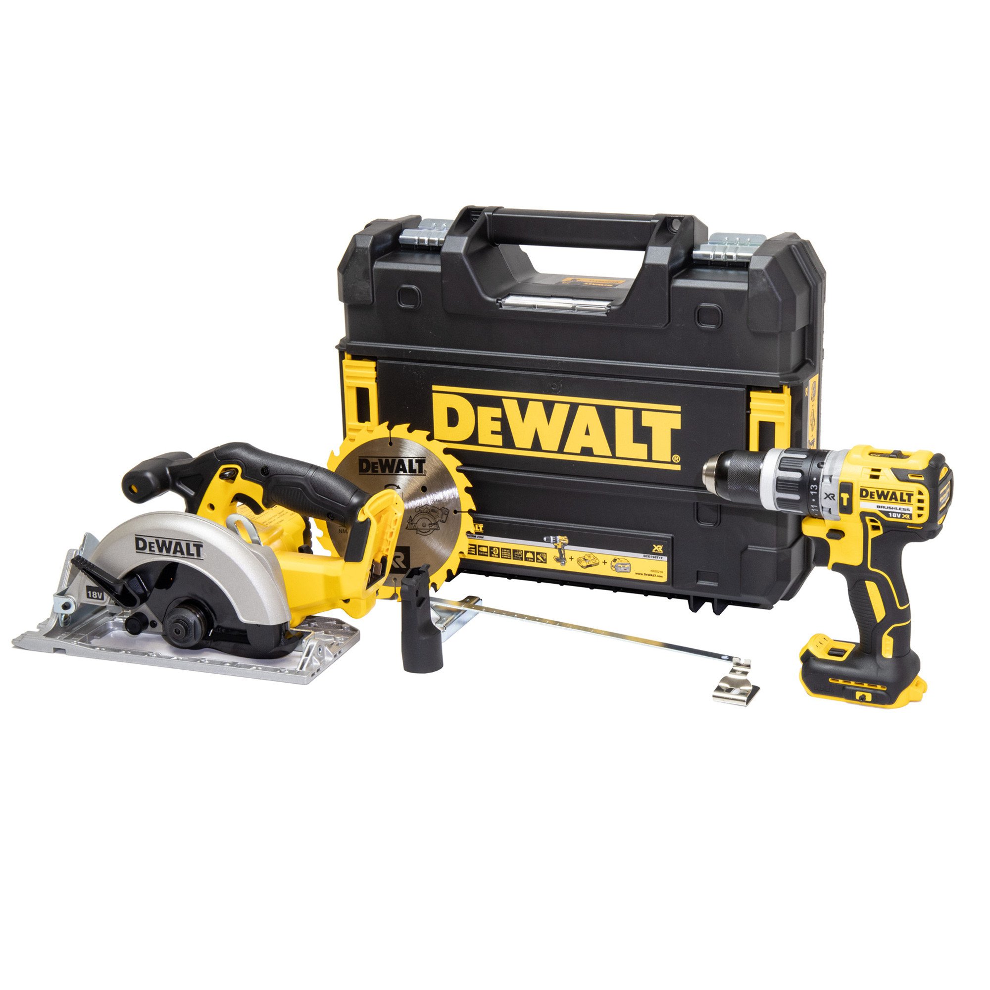 DeWalt DCD796NT-K4双包体仅带外壳-组合钻和圆锯