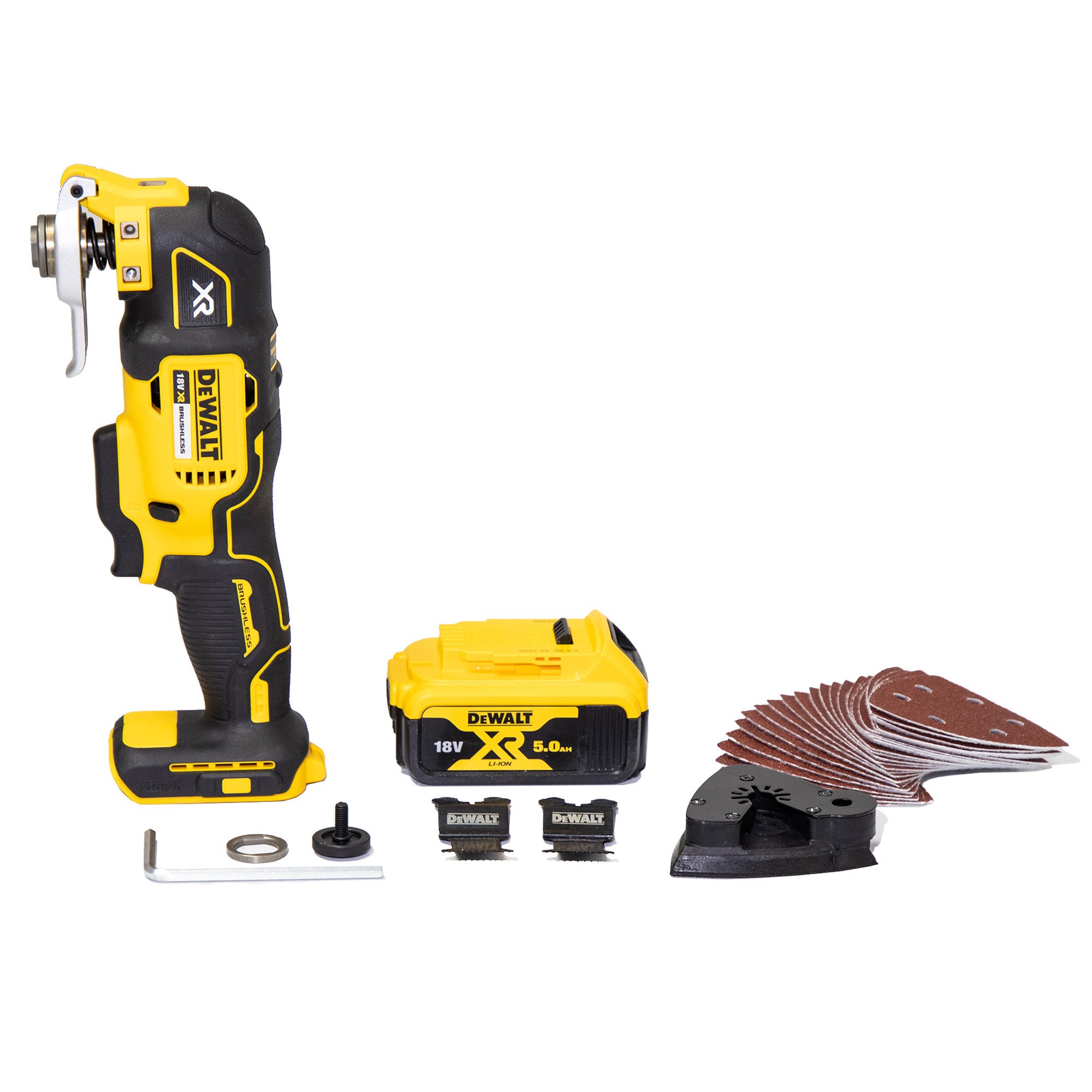 DeWalt DCS355N-K0 18V XR无刷振荡多工具和1x5Ah电池