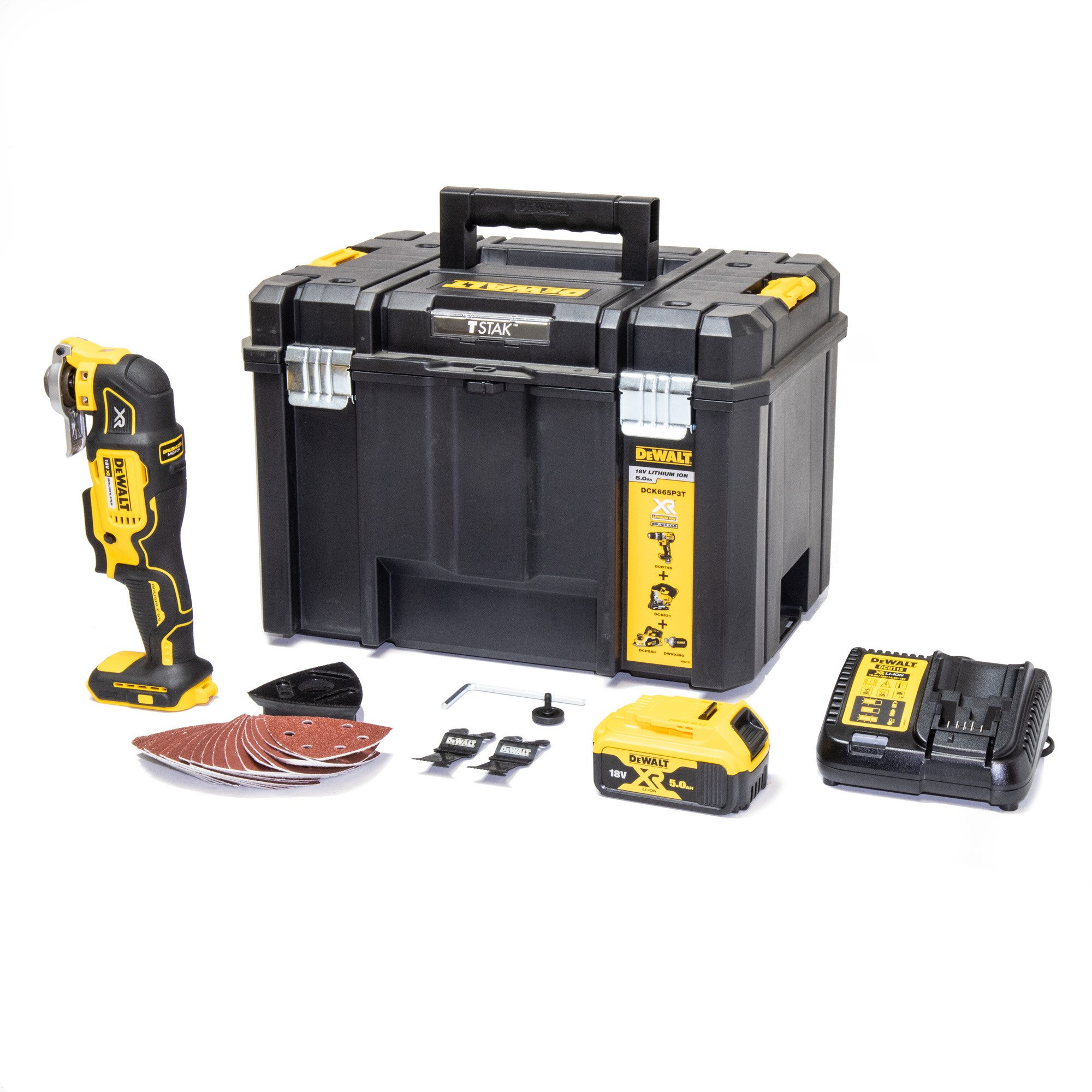 DeWalt DCS355N-K1 18V XR无刷振荡多工具套件