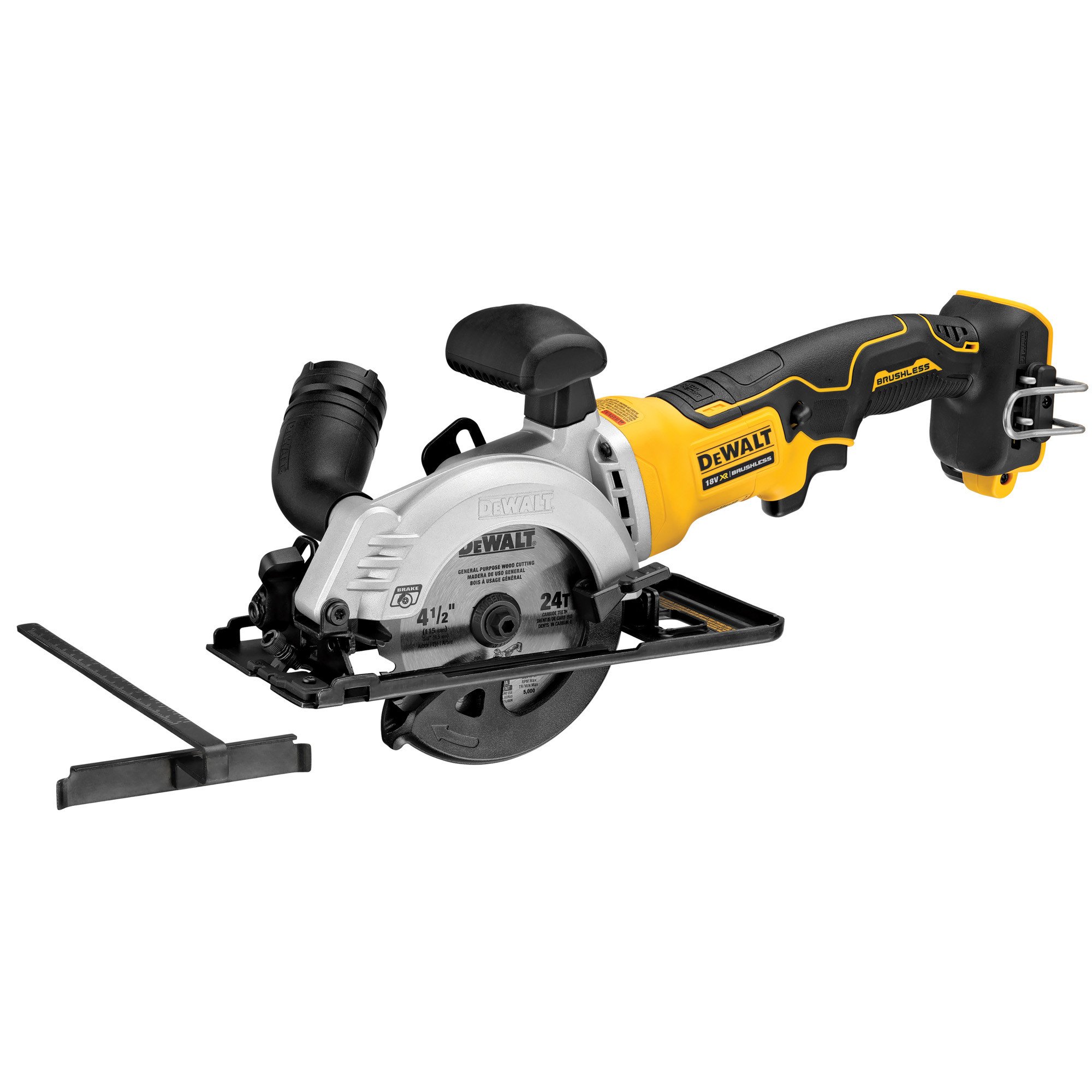 DEWALT DCS571N 18V XR 115mm无刷紧凑的圆锯