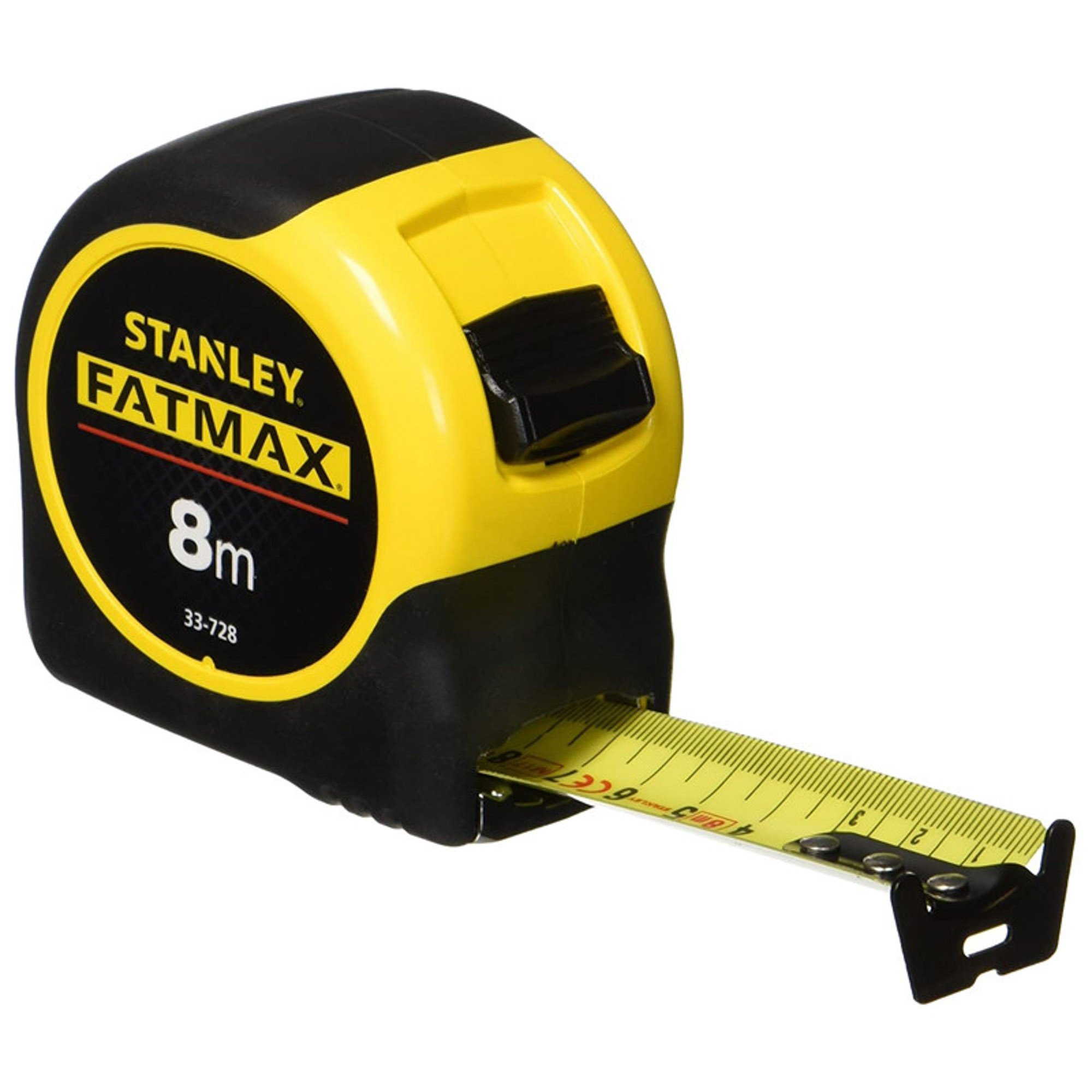 斯坦利0-33-728 FATMAX公制胶带测量带有刀片8M